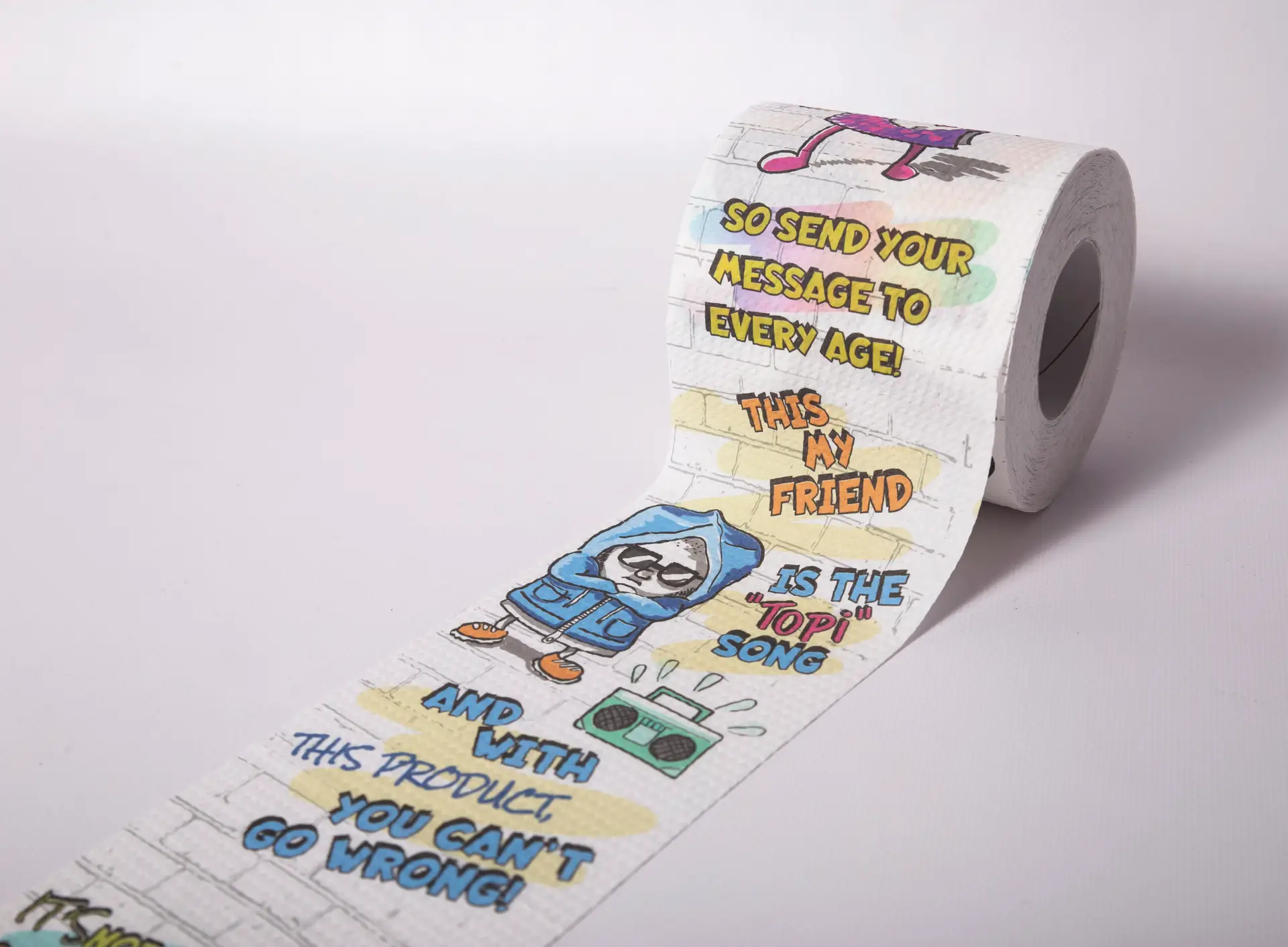 Toilettenpapier für jeden geilen Scheiss