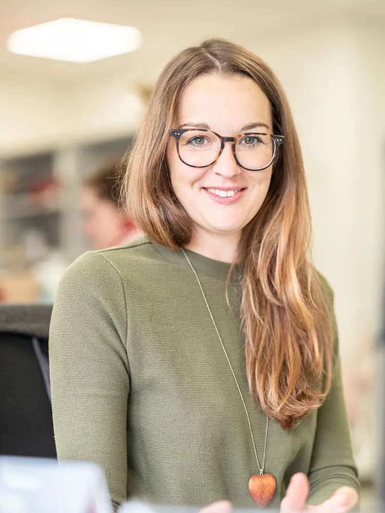 Lisa Starke unsere Teamleitung der Projektabwicklung